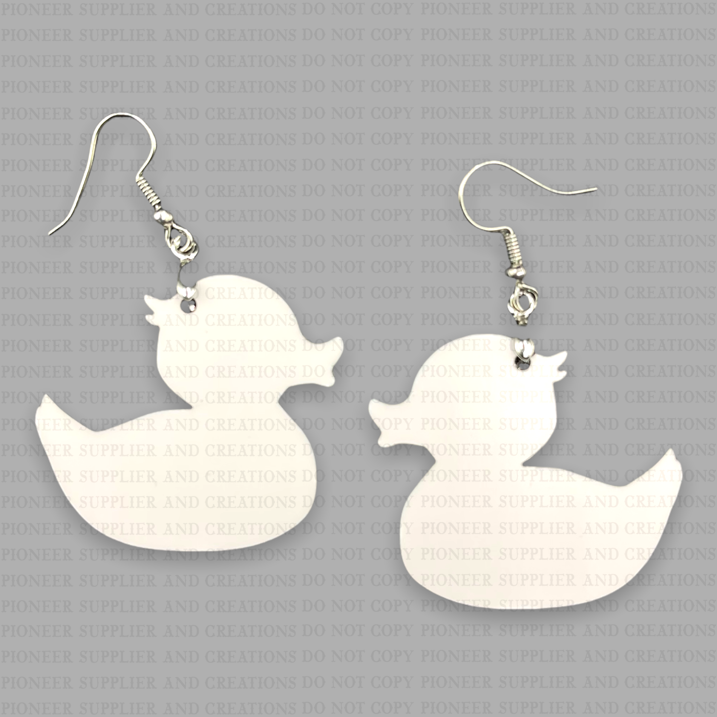 Duck Shaped Sublimation Earring Blanks – Pioneer Supplier & Creations